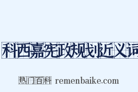 科西嘉宪政规划近义词是什么意思的图片